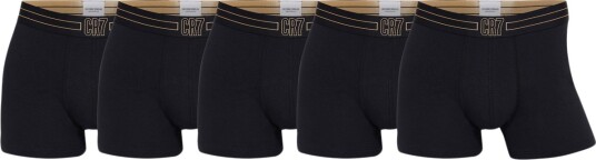 CR7 CR7 Basic Trunk 5 Pack Boksershorts Herre Svart L