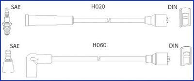 Tennplugg kabelsett HITACHI 134457