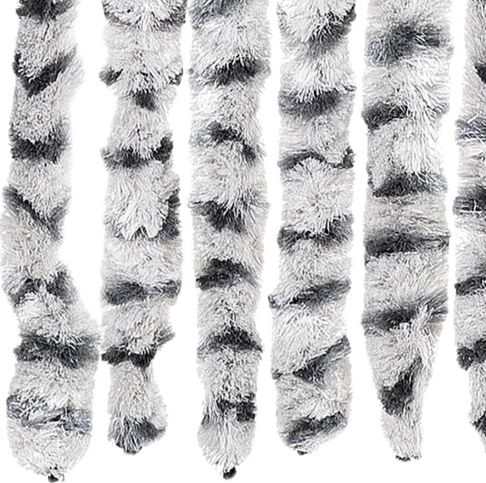 Vidaxl Insektsgardin Lyse- Og Mørkegrå 100x220 Cm Chenille Vidaxl Insektsgardin Lyse- Og Mørkegrå 100x220 Cm Chenille