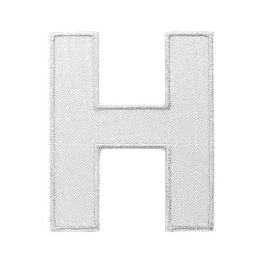 Bokstaver H NSF Bokstav H Hvit