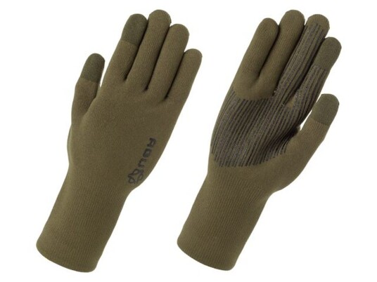 AGU Merino Knit sykkelhansker army green