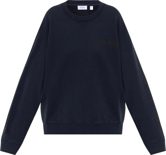 Off White Dame Gensere & Hettegensere Blå L, Off White Dame Gensere & Hettegensere Blå L,