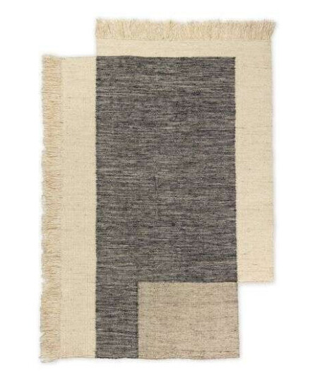 ferm LIVING Counter ullteppe Charcoal-Off-white, 140 x 200 cm ferm LIVING Counter ullteppe Charcoal-Off-white, 140 x 200 cm