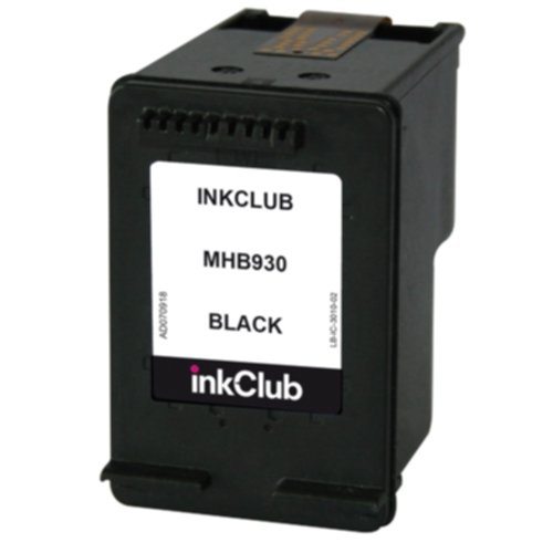 inkClub MHB930 Blekkpatron, erstatter HP 650, svart, 360 sider