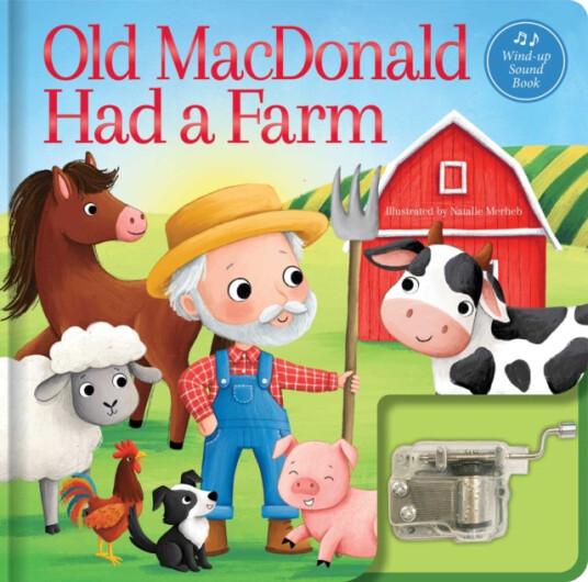 Old MacDonald Had a Farm: A Musical Book WindUp Music Box Book