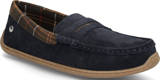 Barbour Barbour Albert Slipper NAVY SUEDE 44