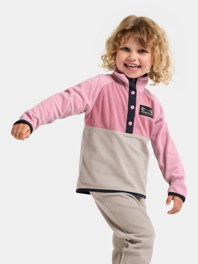 Didriksons Kids" Monte Half Button 5 Heather Pink 104/110 cm Didriksons Kids" Monte Half Button 5 Heather Pink 104/110 cm