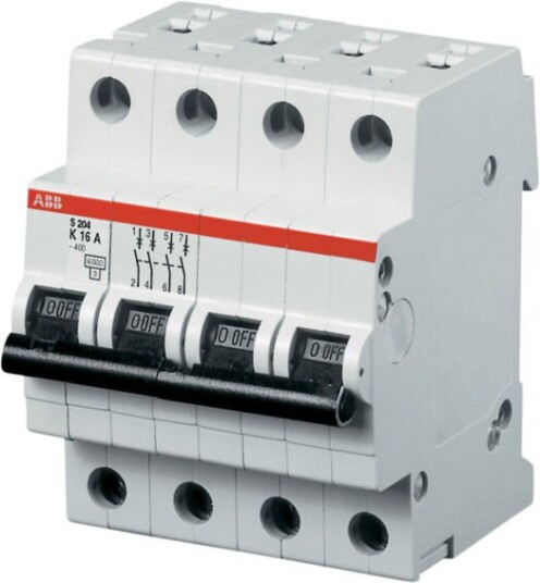 Automatsikring S204M 4p C25A ABB - 1665736