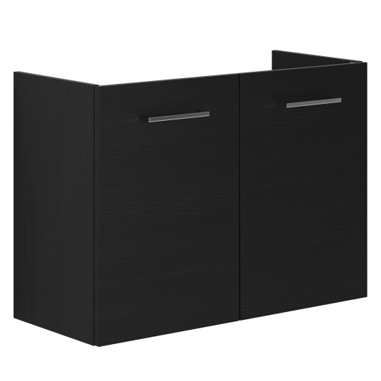 Dansani Mido+ servantskap, 80x35 cm, sort struktur