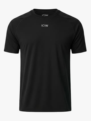 ICIW Stride T Shirt Sort S