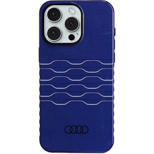 Deksel Audi Iml Magsafe Deksel Iphone 15 Pro Max 6,7" Blå/Marineblå Hardcase Au-Imlmip15pm-A6/D3-Be