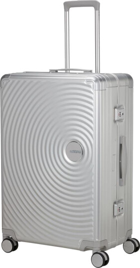 American Tourister - Koffert Soundbox Aluminium 68 Medium - Sølv American Tourister - Koffert Soundbox Aluminium 68 Medium - Sølv