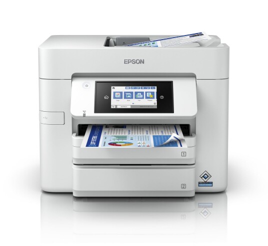 Epson WorkForce Pro WF-C4810DTWF Multifunksjonsskriver A4 med Faks og Dupleks Utskrift Epson WorkForce Pro WF-C4810DTWF Multifunksjonsskriver A4 med Faks og Dupleks Utskrift