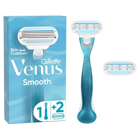 Venus Smooth Razor Handle + 2 blades