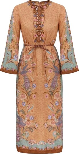 Zimmermann Dame Kjoler Beige S, Zimmermann Dame Kjoler Beige S,