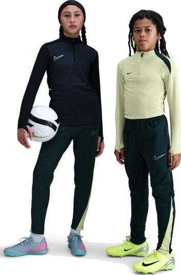 Nike Treningsbukser Therma FIT Academy KPZ Winter Warrior   Grønn/Gønn/Sølv Barn størrelse XS: 122 128 cm