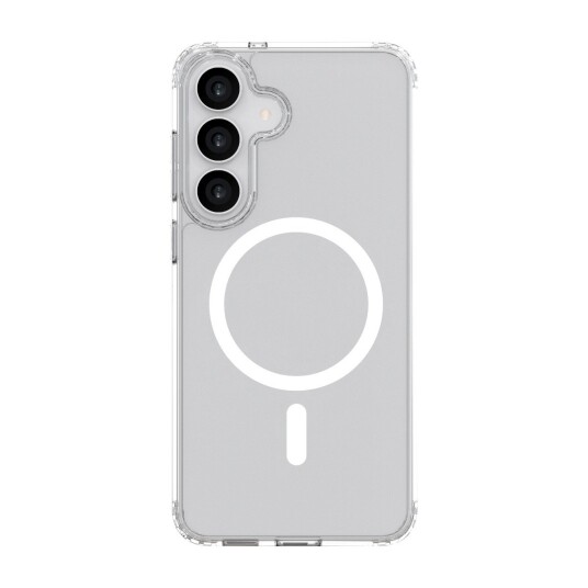 Ferrelli Samsung Galaxy S25 FE magnetisk deksel gjennomsiktig