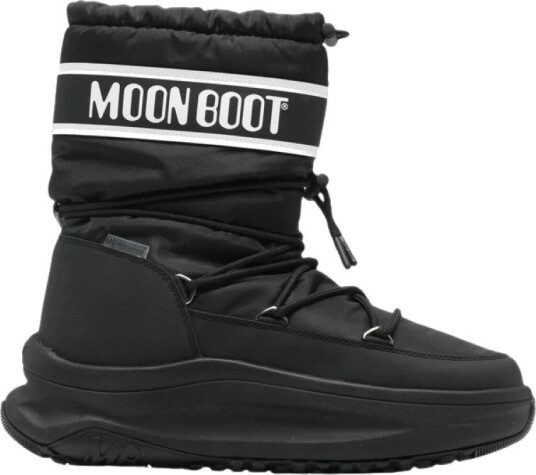 Moon Boot, Herre, Sport, Svart, 43 EU,