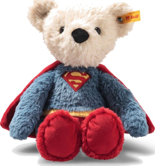 Steiff | Superman Teddy Bear | Flerfarget | 29 cm Steiff | Superman Teddy Bear | Flerfarget | 29 cm
