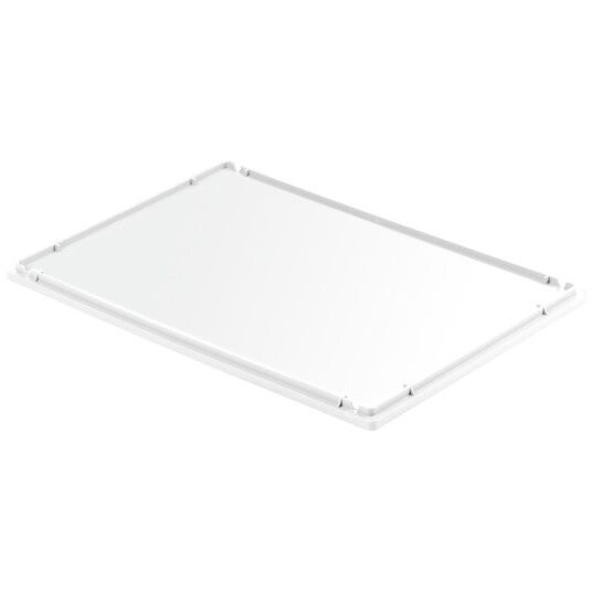 Ringoplast Lokk  til pizzadeigbeholder; 60x40 cm (LxB); Hvit