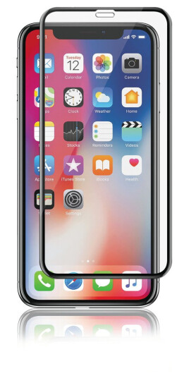 PANZER CURVED IPHONE XS MAX SKJERMBESKYTTER SORT