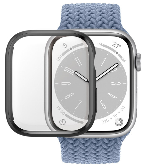 PanzerGlass Helkropp Skjermbeskytter til Apple Watch 41 mm med D3O - Svart