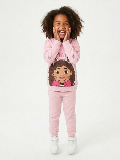 Gabby"s Dollhouse Genser, Rosa, 6 år