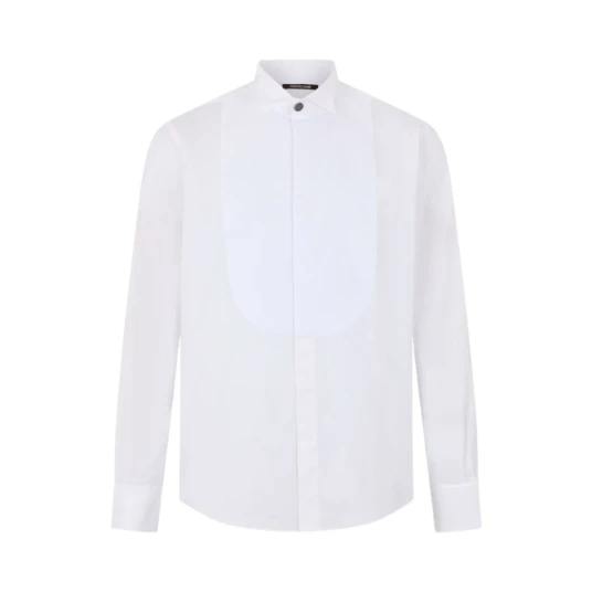 Roberto Cavalli Herre Skjorter Hvit XL,