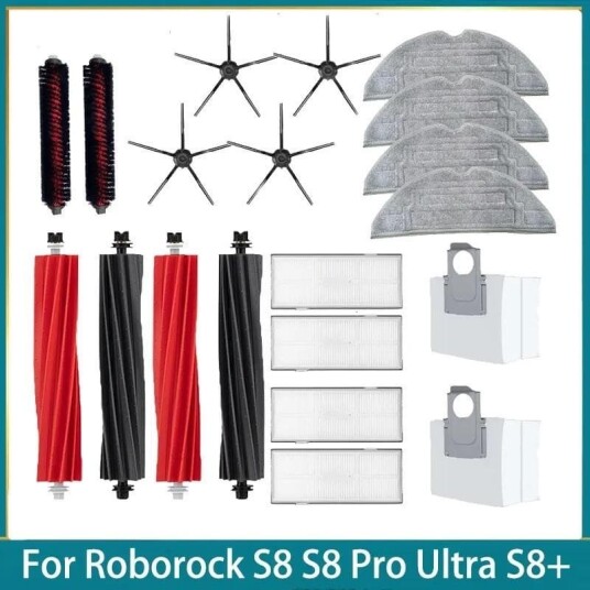 Xiaomi Roborock S8 S8 Pro Ultra S8+ Tilbehør 20stk Xiaomi Roborock S8 S8 Pro Ultra S8+ Tilbehør 20stk