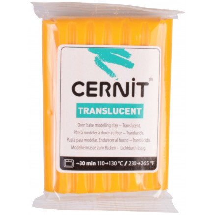 Cernit Modelleire Transparent 129 Amber 56 g