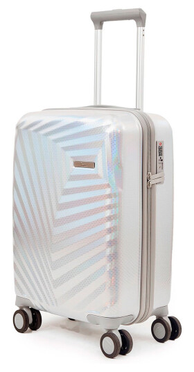 Feru Palisade Hologram Kuffert - 37 Liter (54,5x36x22cm) SÃ¸lv