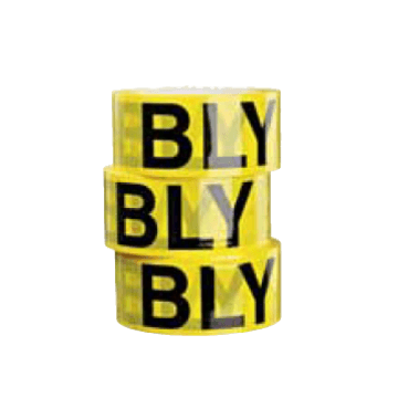 Bly tape  50 mm x 66 m  Tape for pakking av materiale med bly   