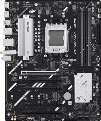 ASUS PRIME A620A PLUS WIFI Hovedkort ATX 90MB1PF0 M0EAY0 ASUS PRIME A620A PLUS WIFI Hovedkort ATX 90MB1PF0 M0EAY0