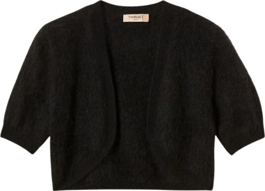 Twinset, Dame, Strikkevarer, Svart, S,