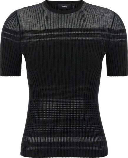 Theory Dame Topper Svart M,
