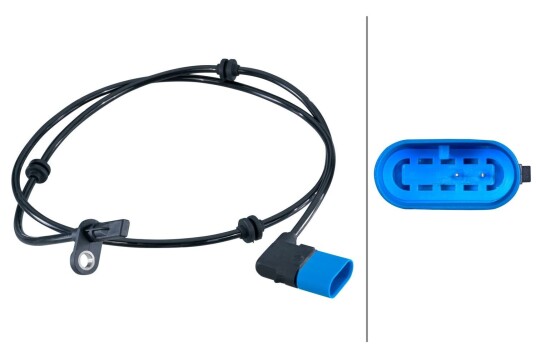 Sensor, ABS HELLA 6PU 012 679-651