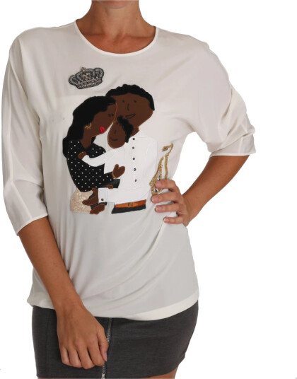 Dolce & Gabbana Dame Bluser & Skjorter Hvit XS,