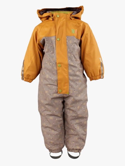 Kattnakken Babyregndress Pytt Gul 68