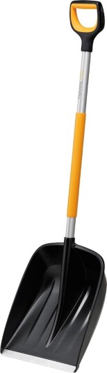 Fiskars X Series snøskuffe med stort blad