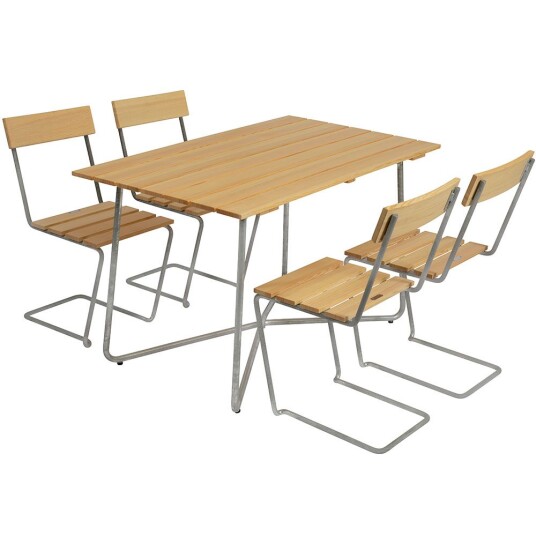 Grythyttan Stålmöbler B25 Bord 70 X 120 cm furu Grythyttan Stålmöbler Grythyttan Stålmöbler B25 Bord 70 X 120 cm furu Grythyttan Stålmöbler