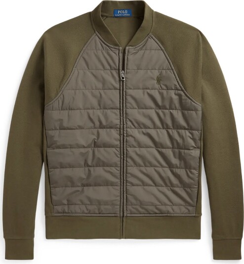 Polo Ralph Lauren Hybrid Baseball Jacket CANOPY OLIVE XL