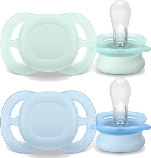 Philips Avent Ultra Start Smokk 2 stk Grønn Blå