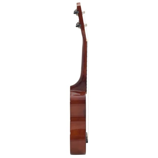 vidaXL Sopran-ukulele sett med veske for barn mørkt tre 21" vidaXL Sopran-ukulele sett med veske for barn mørkt tre 21"