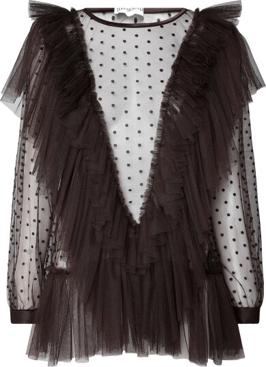 Ida Sjöstedt Natasha Top DARK BROWN 44