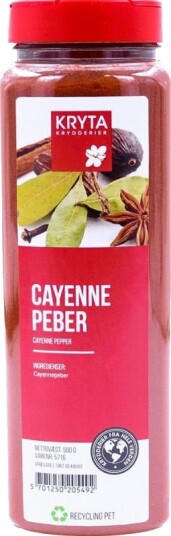 Cayennepepper 400 g Cayennepepper 400 g