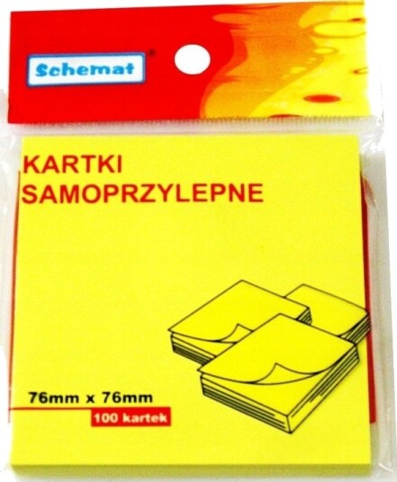 Post It Klistrelapper 76X76mm 100 Stk