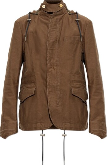 Sacai, Herre, Jakker, Grønn, M,