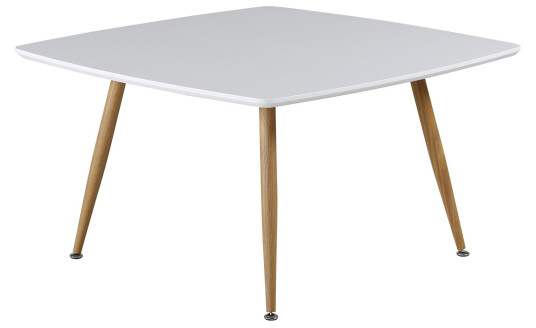 Venture Design Plaza salongbord Hvit 80 x 80 cm Hvit