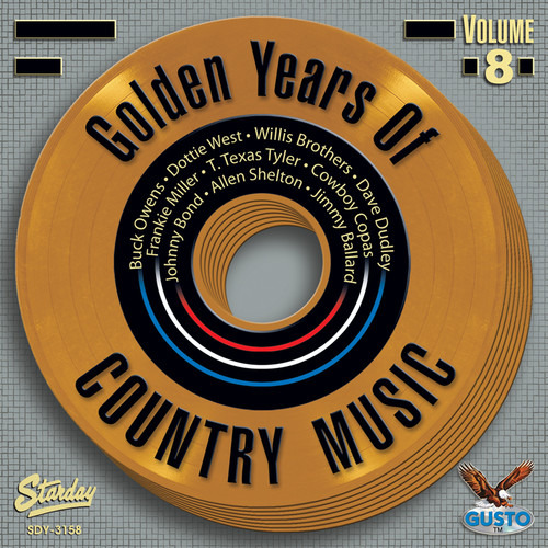 Diverse Artister Golden Memories Of Country Music 8 CD