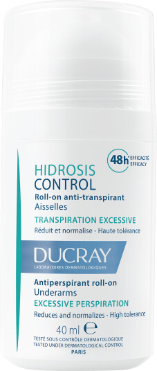 Ducray Hidrosis Control Roll-On Antiperspirant 40 ml